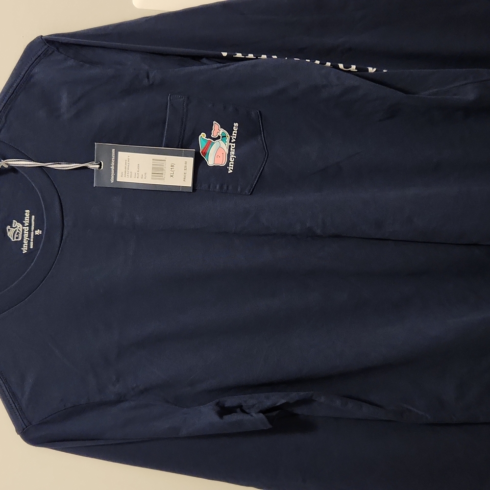 Vineyard Vines Kids Christmas Long Sleeve